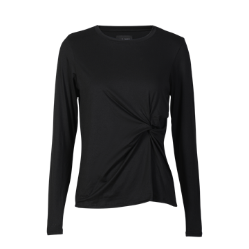 Liberté - Alma Ls Twist T-Shirt - Black